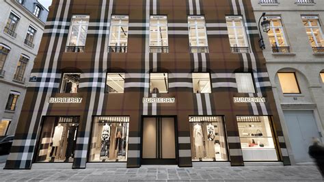 Burberry’s Latest Venture: Grand Opening of Paris Flagship Store.